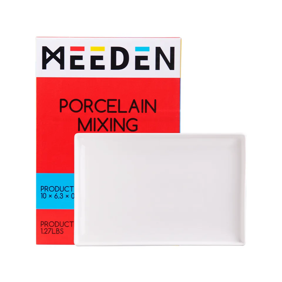meeden-palette-c-ramique-porcelaine-blanche image 1