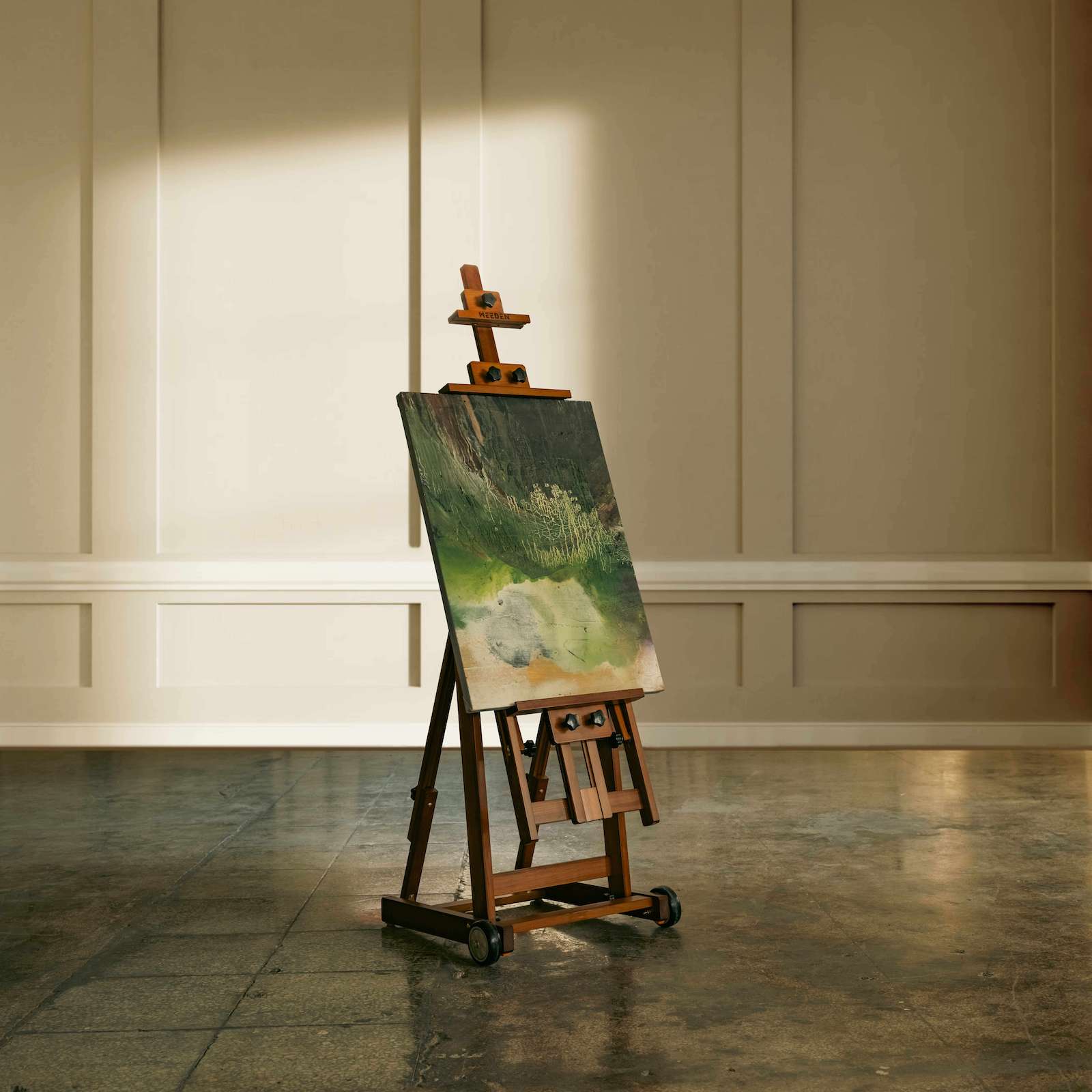 meeden-floor-easels-chevalet-atelier-w14-noyer image 7