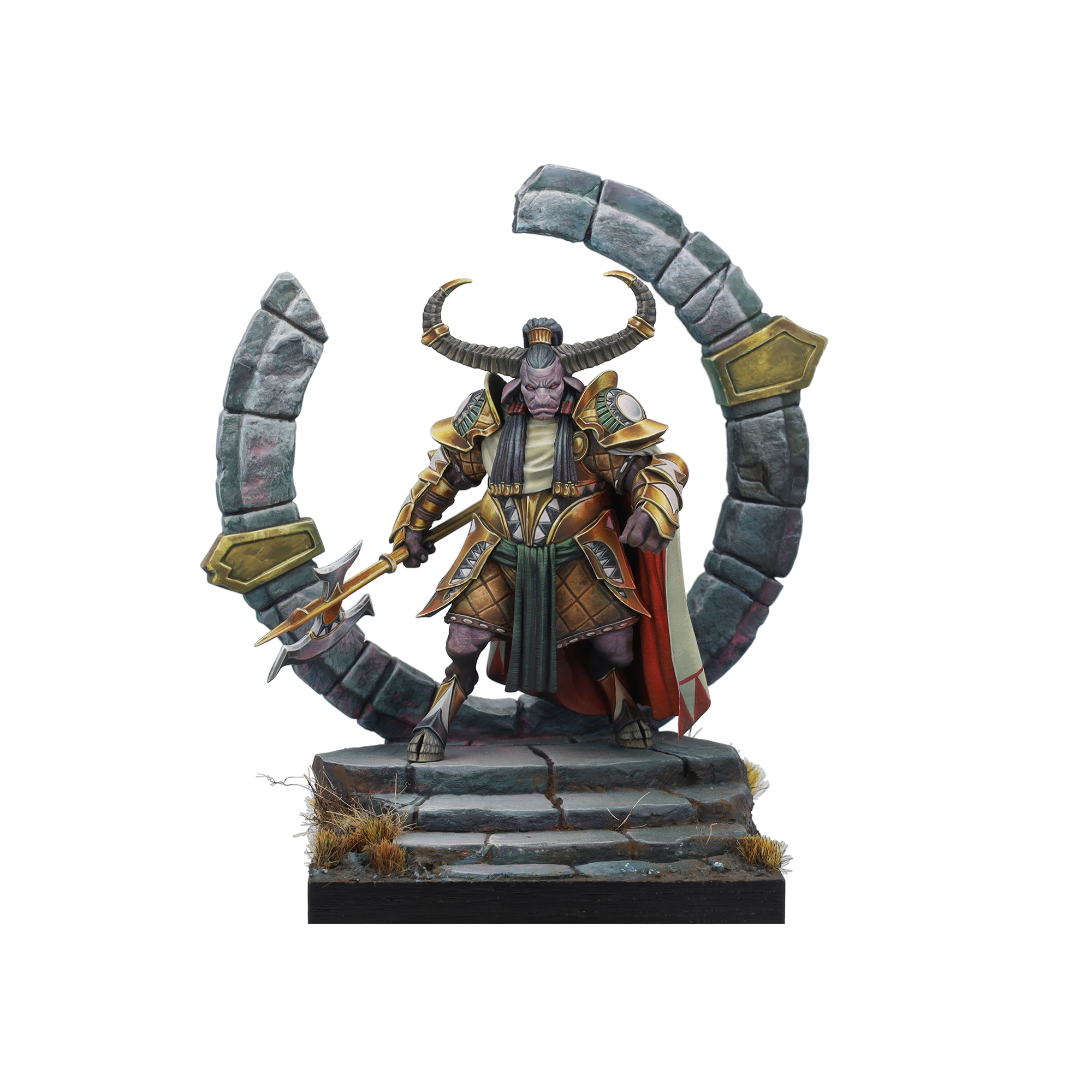 scale75-zodiac-mystic-signs-taurus-figurine-r-sine-non-peinte image 2