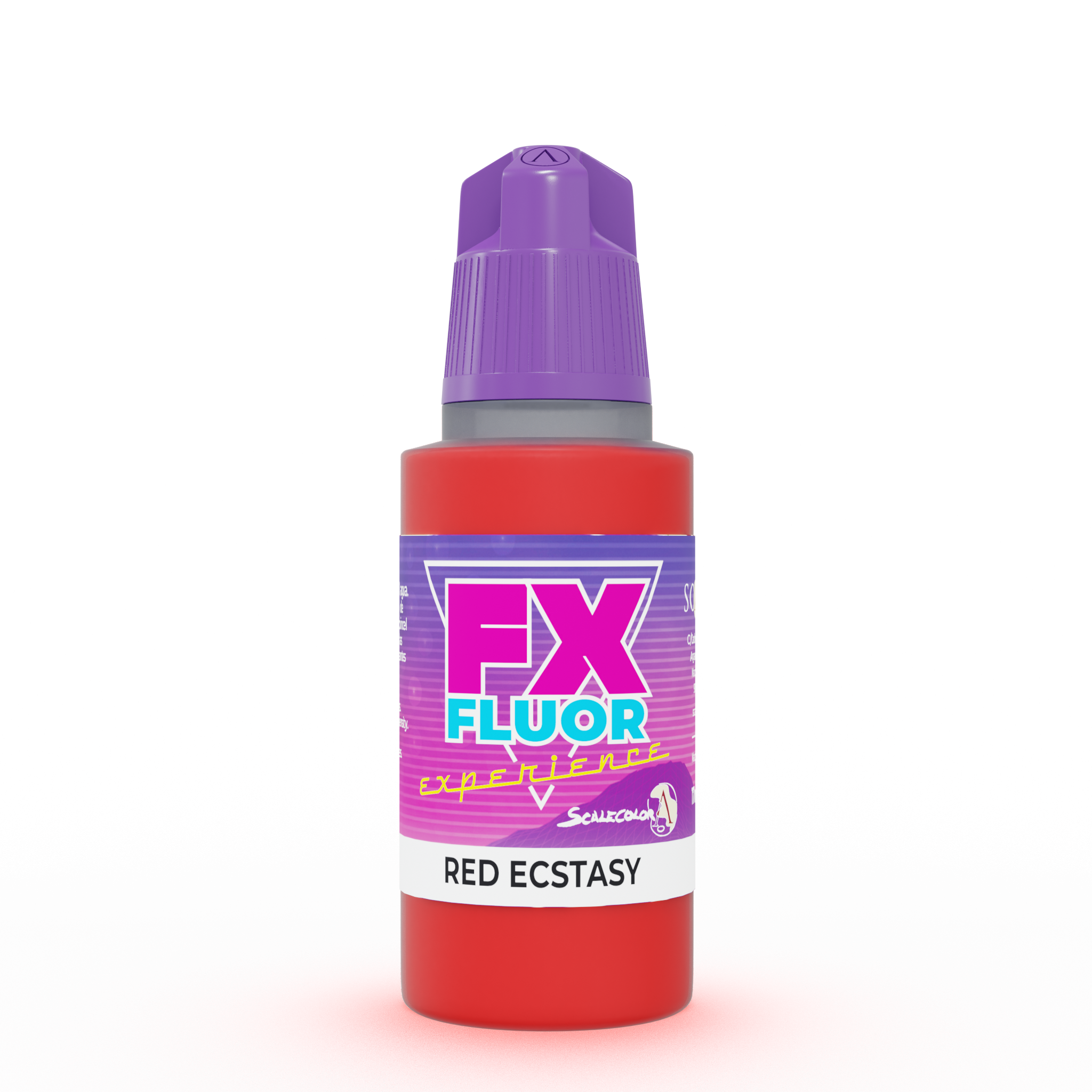 scale75-scalecolor-red-ecstasy-peinture-acrylique-rouge-fluo-17ml image 1