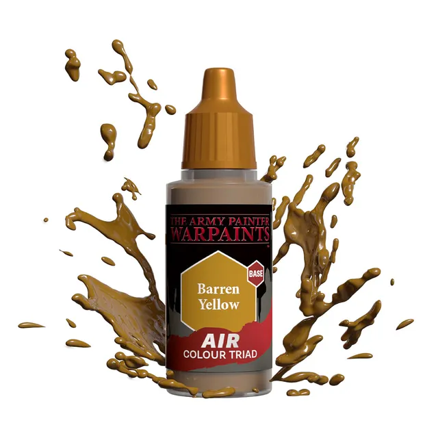 the-army-painter-warpaints-air-barren-yellow-peinture-a-rographe-18ml image 1