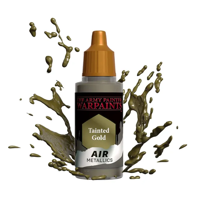 the-army-painter-warpaints-air-tainted-gold-peinture-or-m-tallique-18ml image 1
