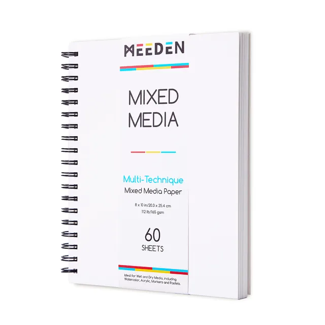 meeden-mixed-media-bloc-dessin-8-x-10-papier-165-g image 1