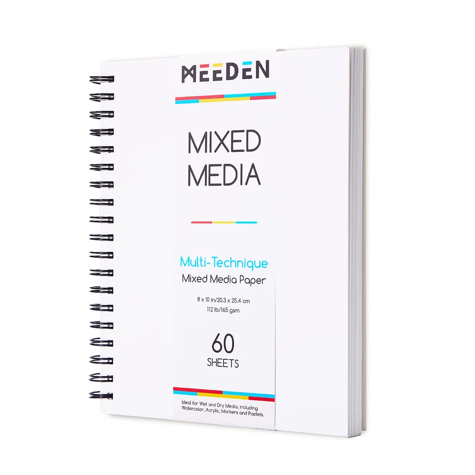 meeden-mixed-media-bloc-dessin-8-x-10-papier-165-g image 1