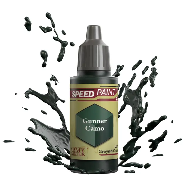 army-painter-speedpaint-gunner-camo-peinture-une-couche-18ml image 1