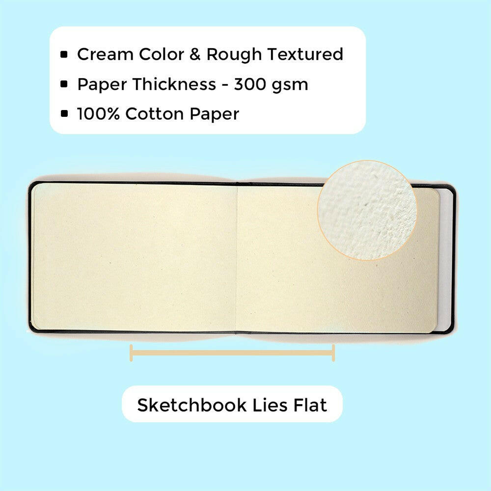 viviva-sketchbook-carnet-a5-coton-40-pages image 4