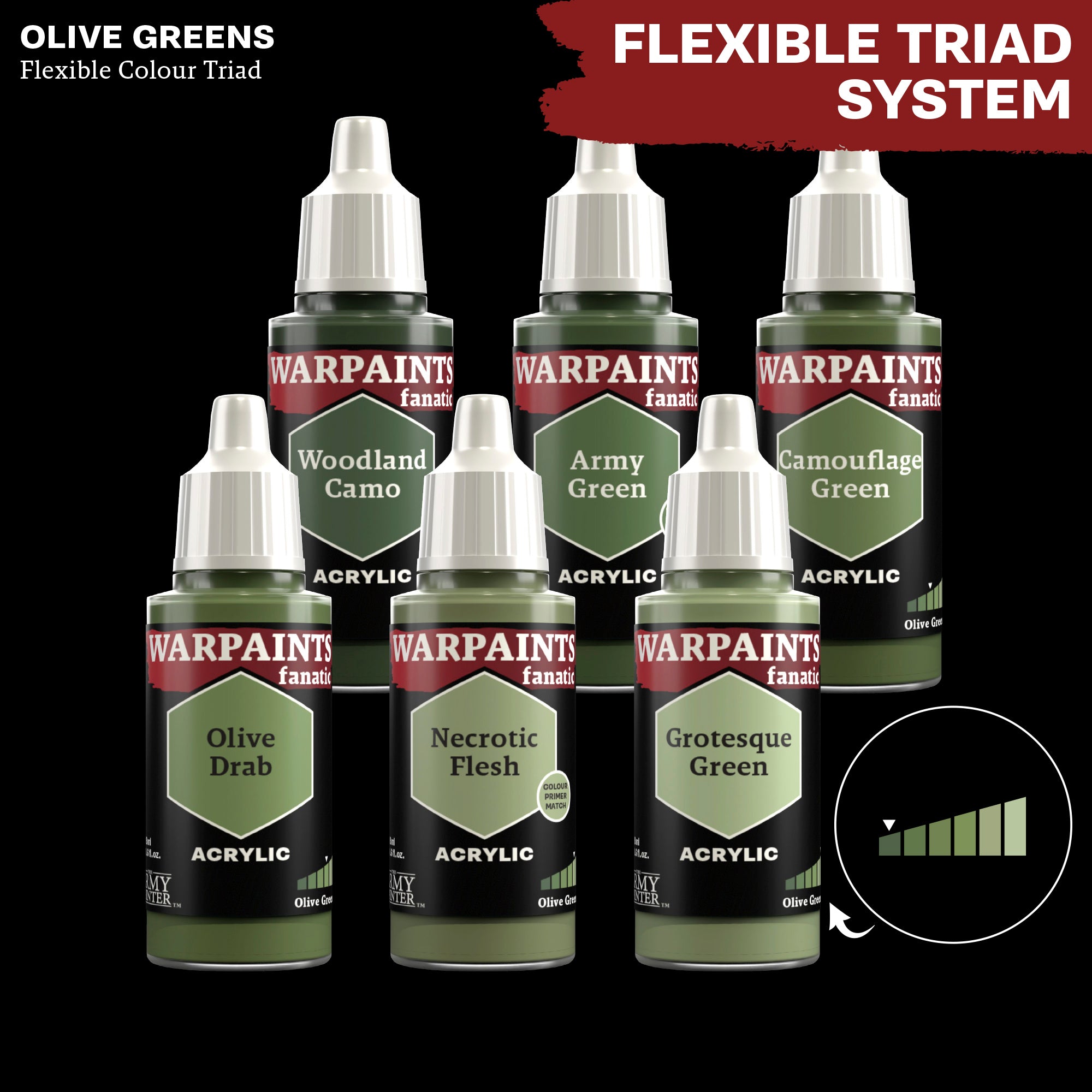 the-army-painter-warpaints-fanatic-woodland-camo-peinture-vert-olive-fonc-18-ml image 3