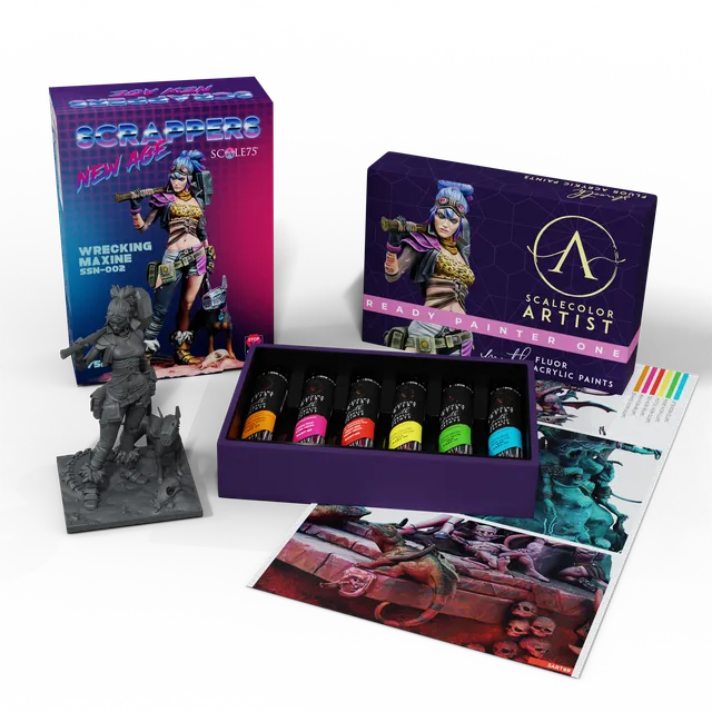 scale75-pack-ready-painter-one-wrecking-maxine-coffret image 1