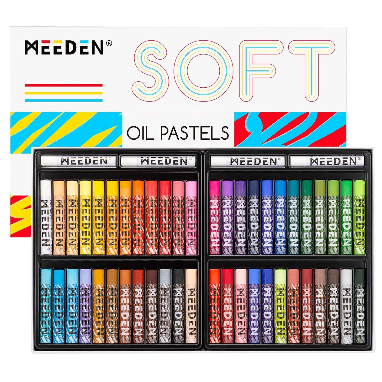 meeden-pastels-52-pastels-gras-48-couleurs-tendres image 1