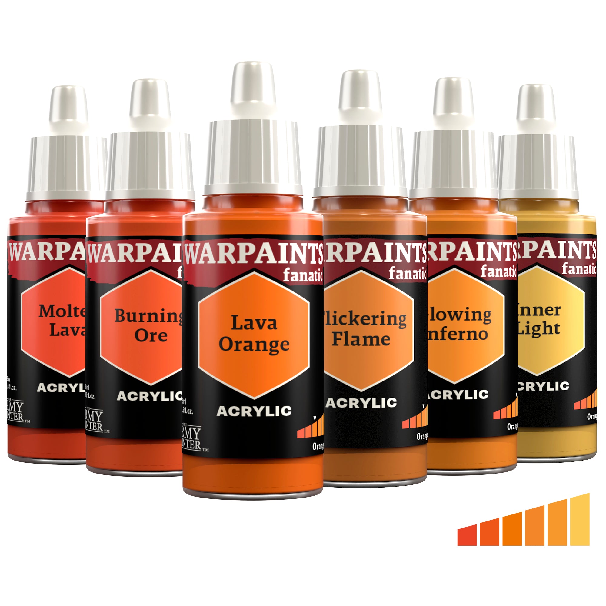 the-army-painter-warpaints-fanatic-flexible-triad-oranges-peinture-6x18ml image 1