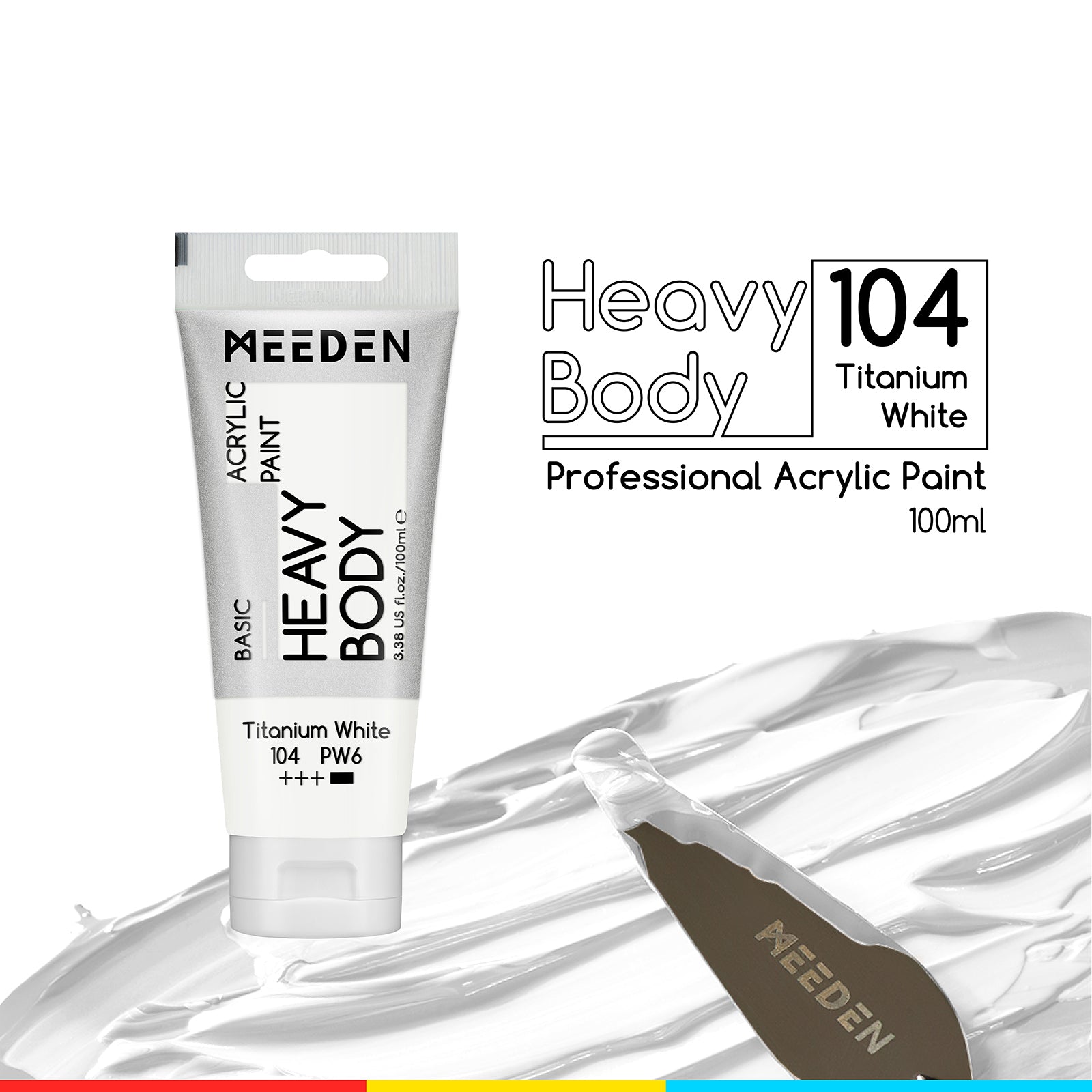 meeden-acrylic-paint-set-40-tubes-100ml-peinture-acrylique image 8