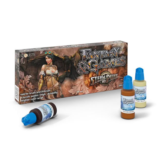 scale75-fantasy-games-steam-and-punk-set-peinture-miniature-wargame image 1