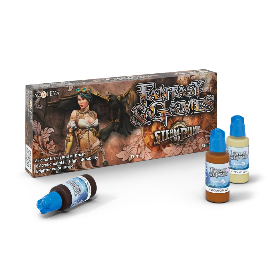 scale75-fantasy-games-steam-and-punk-set-peinture-miniature-wargame image 1