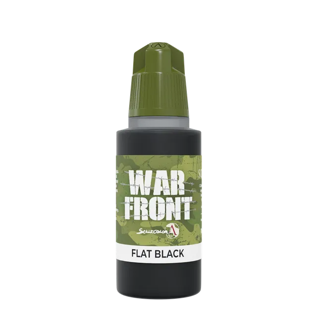 scale75-warfront-flat-black-peinture-acrylique-17-ml-mat-noir image 1