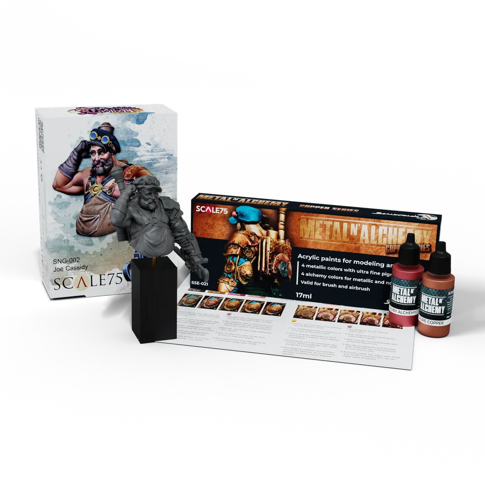 scale75-pack-copper-series-joe-cassidy-kit-peinture-figurine-m-tal image 1