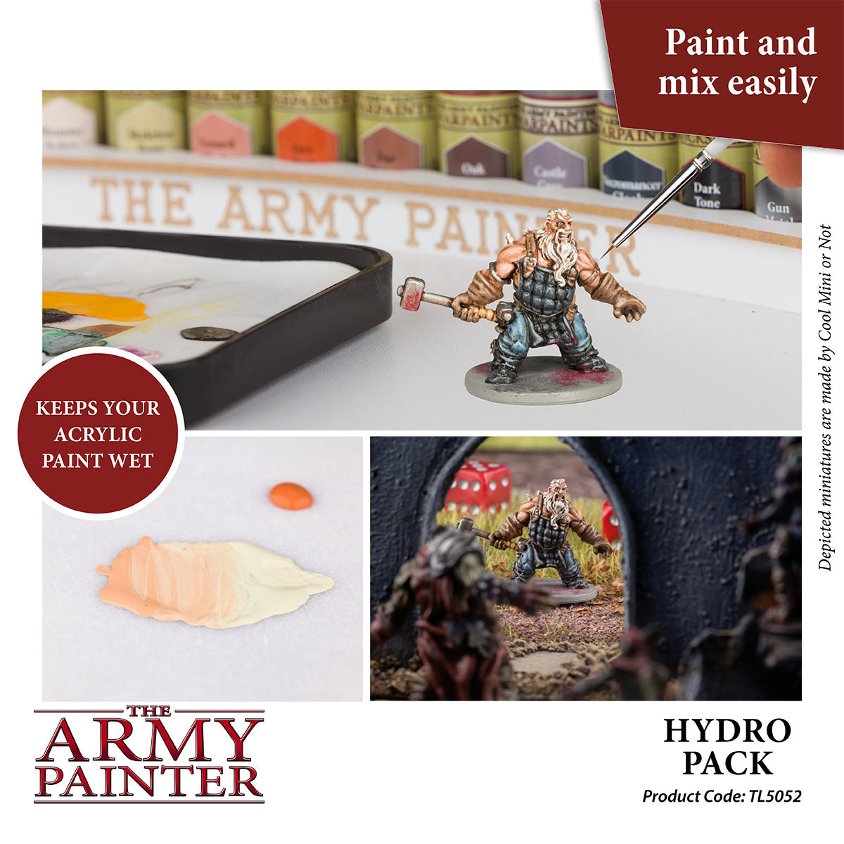 the-army-painter-tools-wet-palette-hydro-pack-recharge-50-feuilles image 3