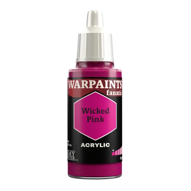 the-army-painter-warpaints-fanatic-wicked-pink-peinture-miniature-18-ml-rose image 1