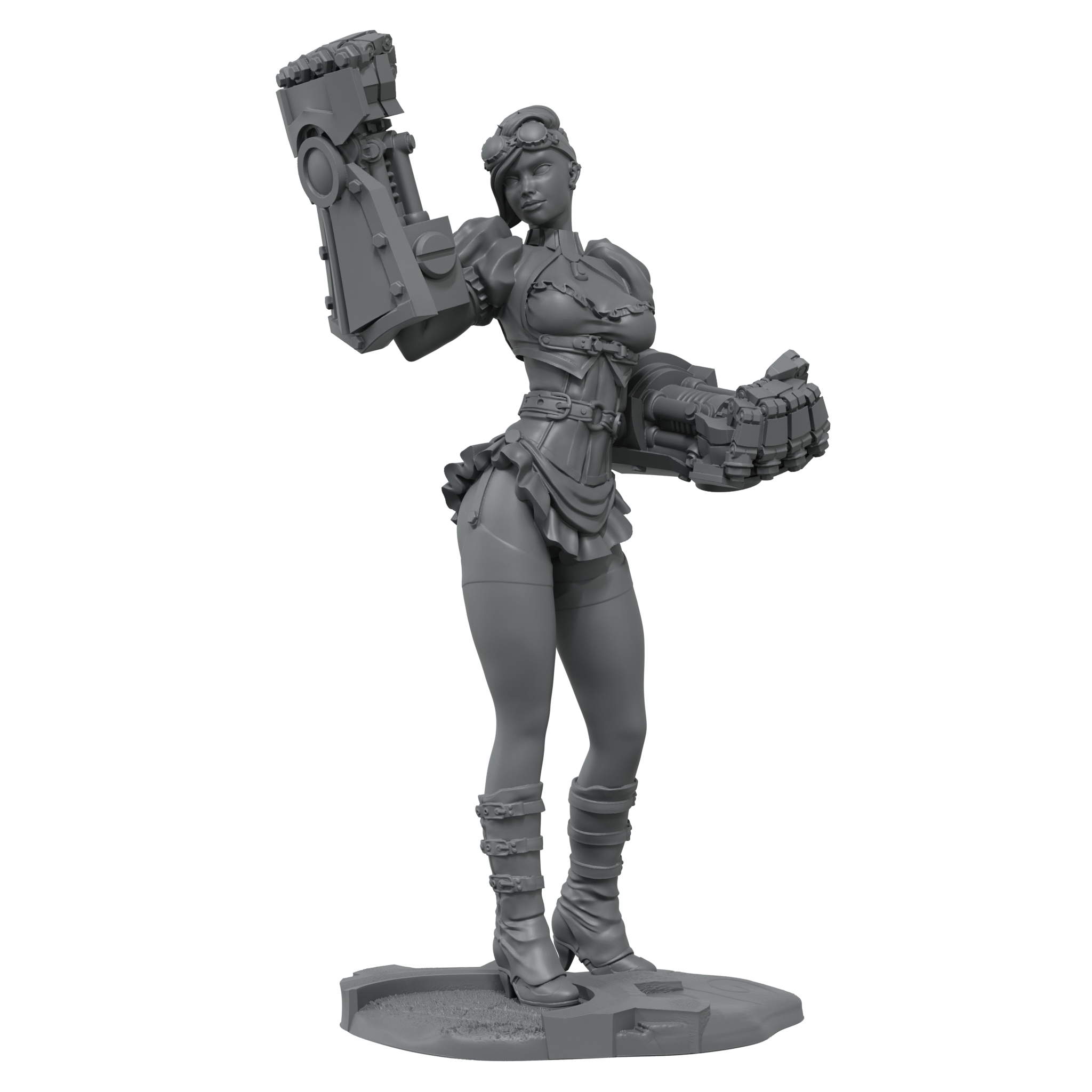 scale75-steam-wars-nancy-steelpunch-figurine-75mm-r-sine image 2