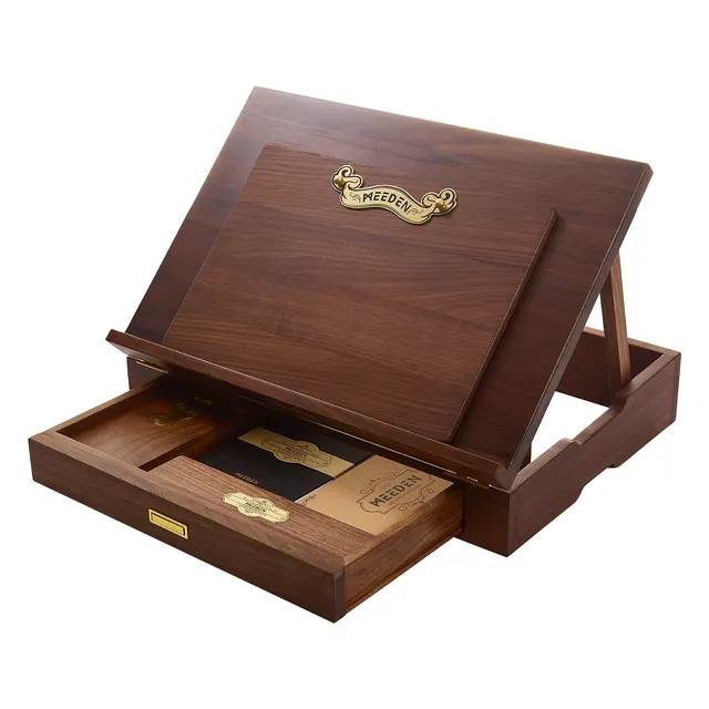 meeden-tabletop-easels-chevalet-de-table-noyer-am-ricain-coffret image 1