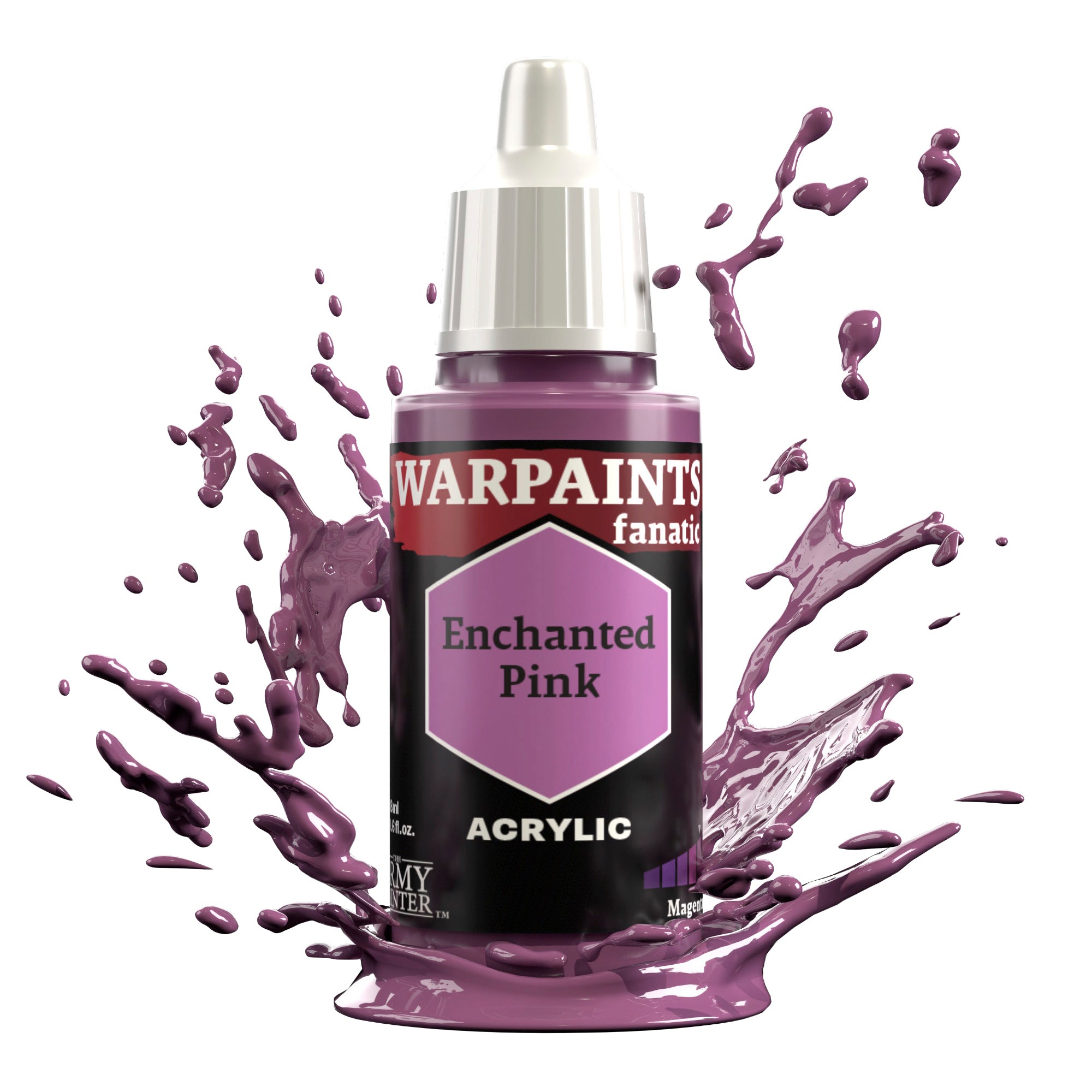 the-army-painter-fanatic-enchanted-pink-peinture-miniature-rose-clair image 2