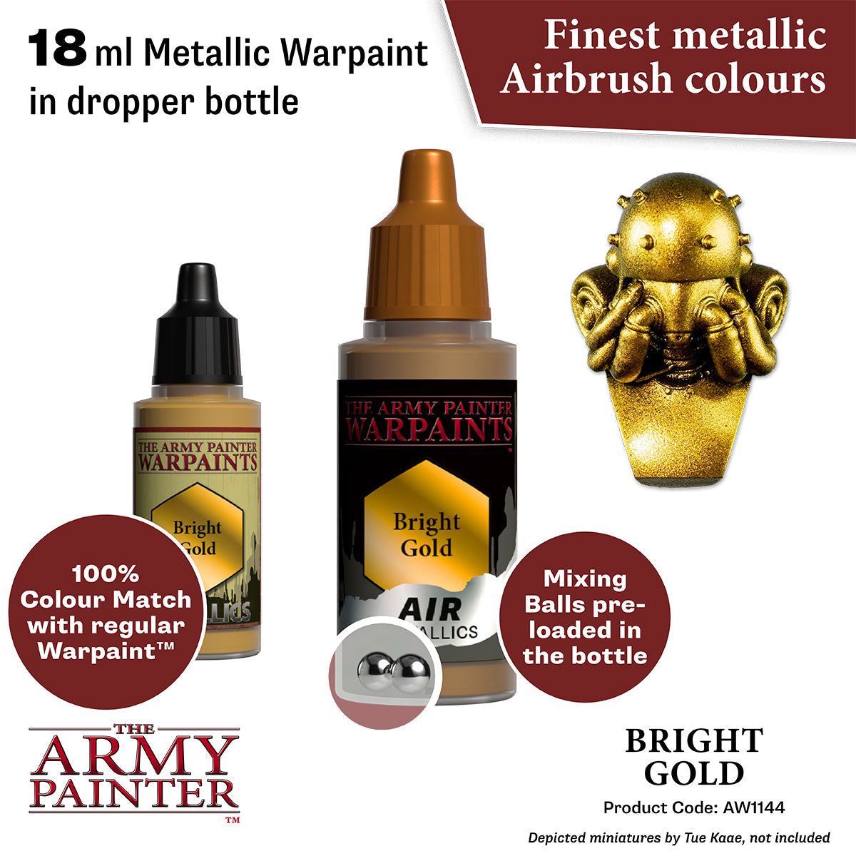 the-army-painter-warpaints-air-bright-gold-peinture-a-rographe-or image 2