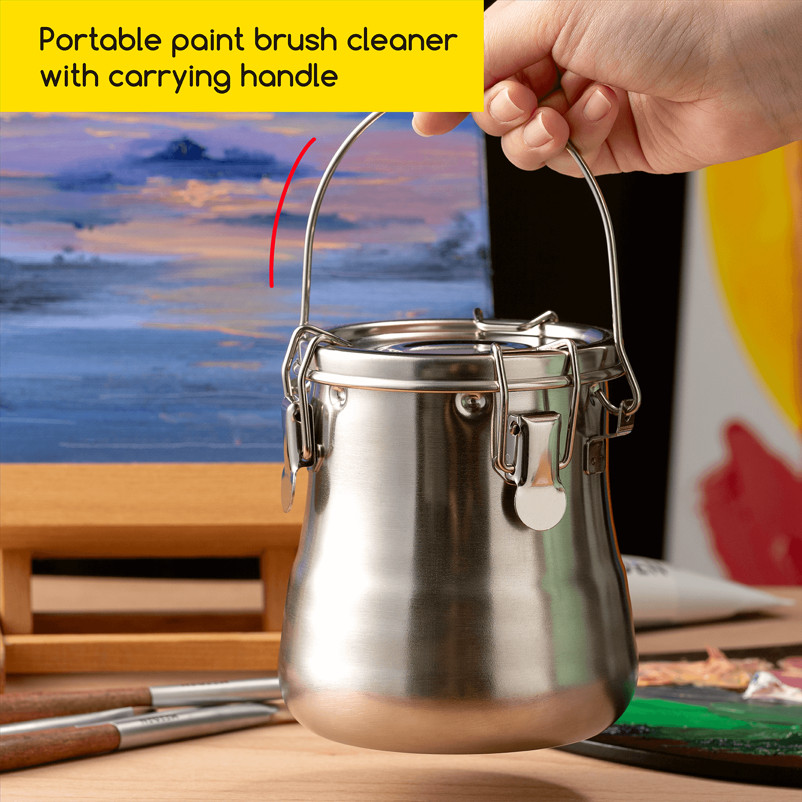 meeden-brush-cleaners-lave-pinceaux-inox-herm-tique-grand image 6