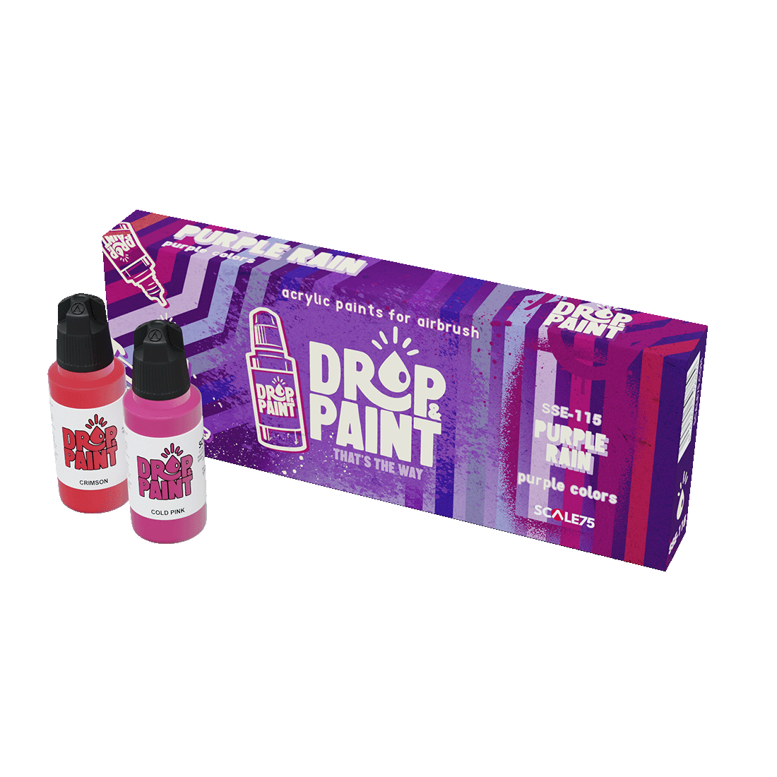 scale75-drop-paint-purple-rain-peinture-a-rographe-rapide image 1
