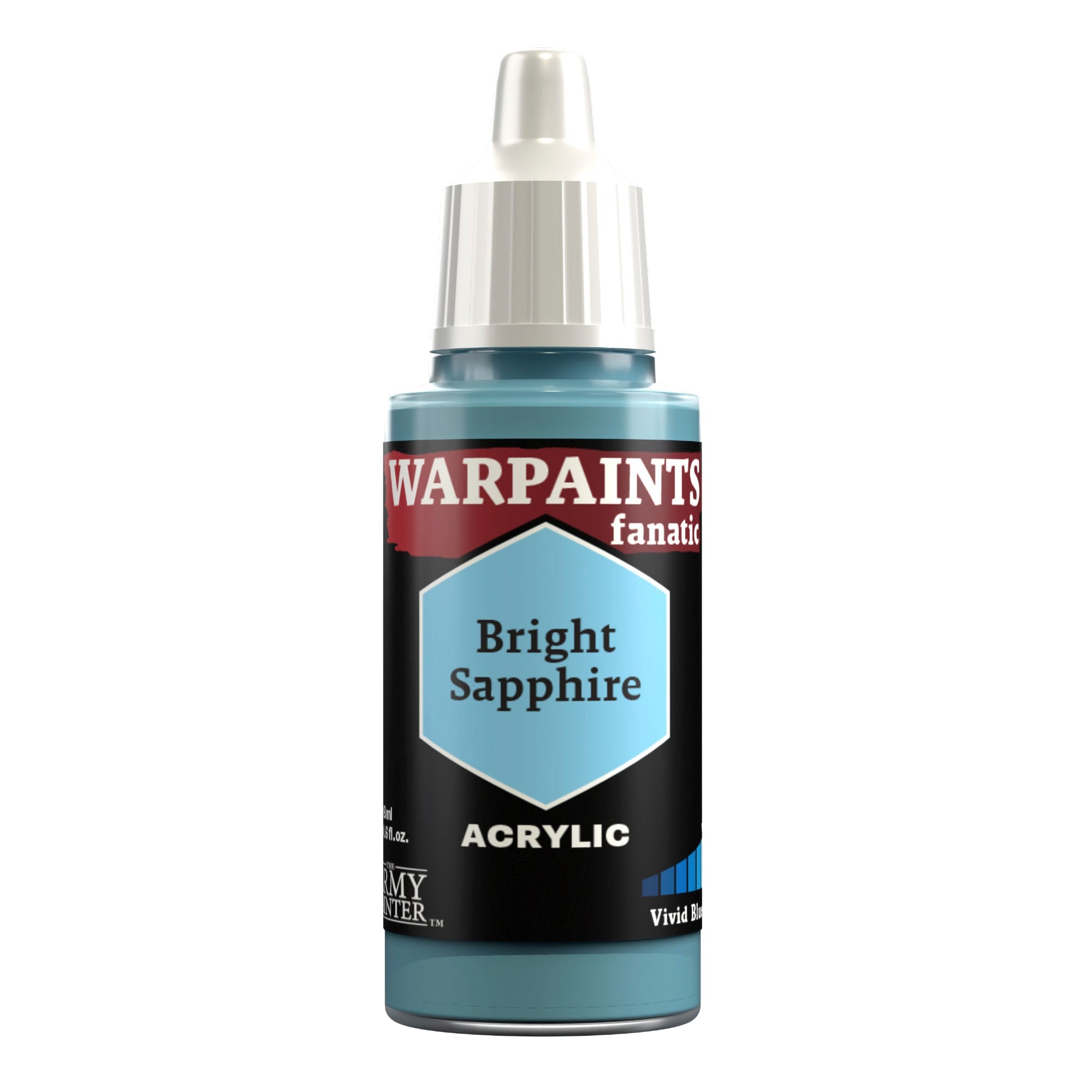 army-painter-warpaints-fanatic-bright-sapphire-peinture-bleu-clair-18ml image 1