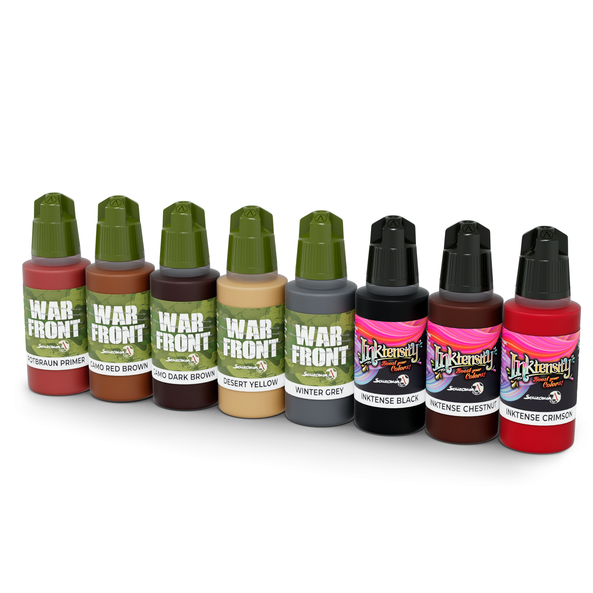 scale75-leather-equipment-set-peinture-cuir-8x17ml-inks image 2