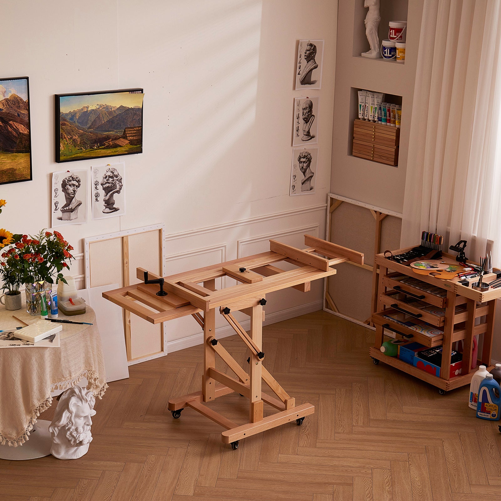 meeden-floor-easels-chevalet-manivelle-dhj-12-h-tre image 4