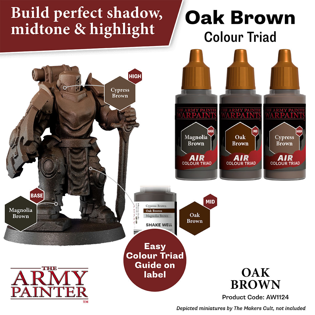 the-army-painter-warpaints-air-oak-brown-peinture-a-rographe-marron image 3