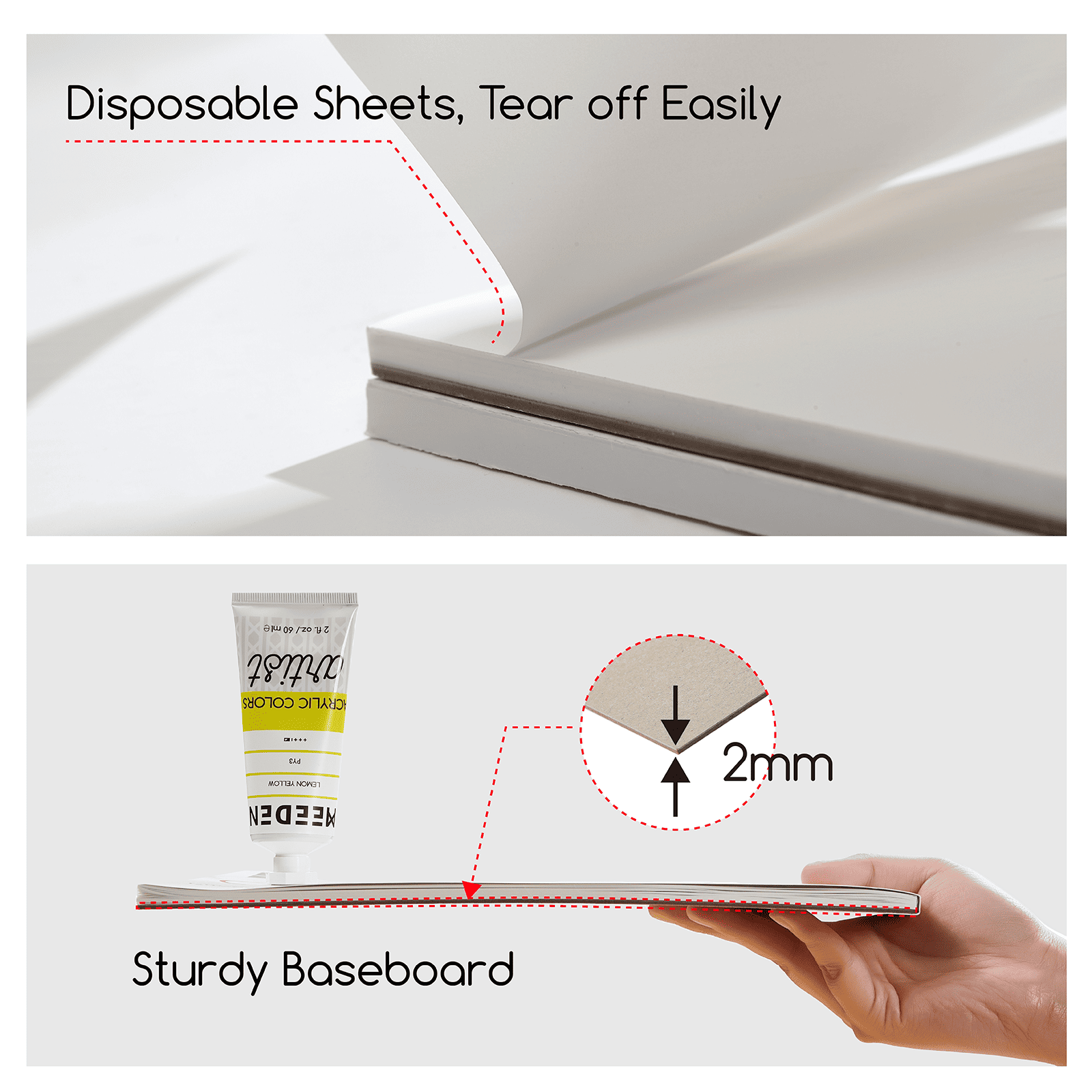 meeden-books-pads-papier-palette-9-x-12-20-feuilles image 7