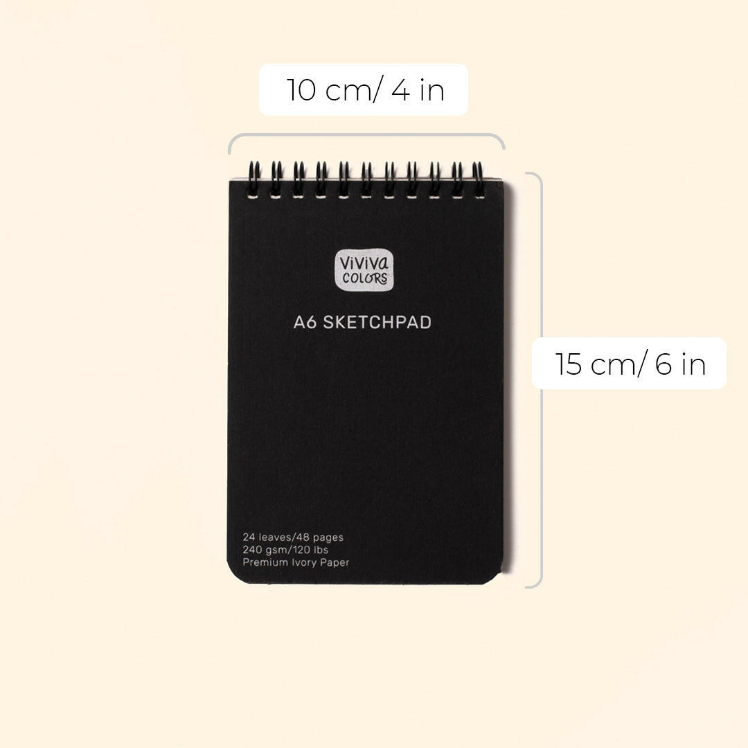 viviva-refill-sketchpad-a6-recharge-carnet-aquarelle image 3
