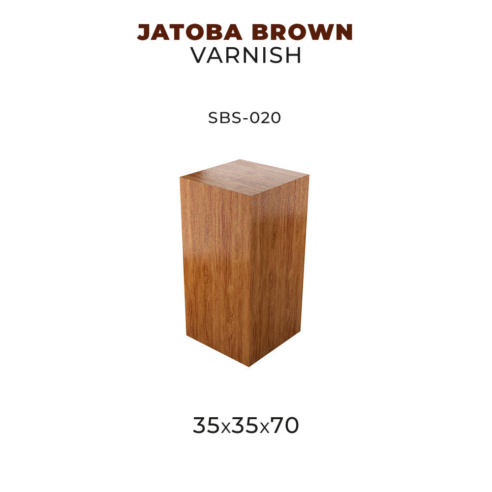 scale75-accessories-jatoba-brown-socle-bois-35x35x70mm-miniature image 1