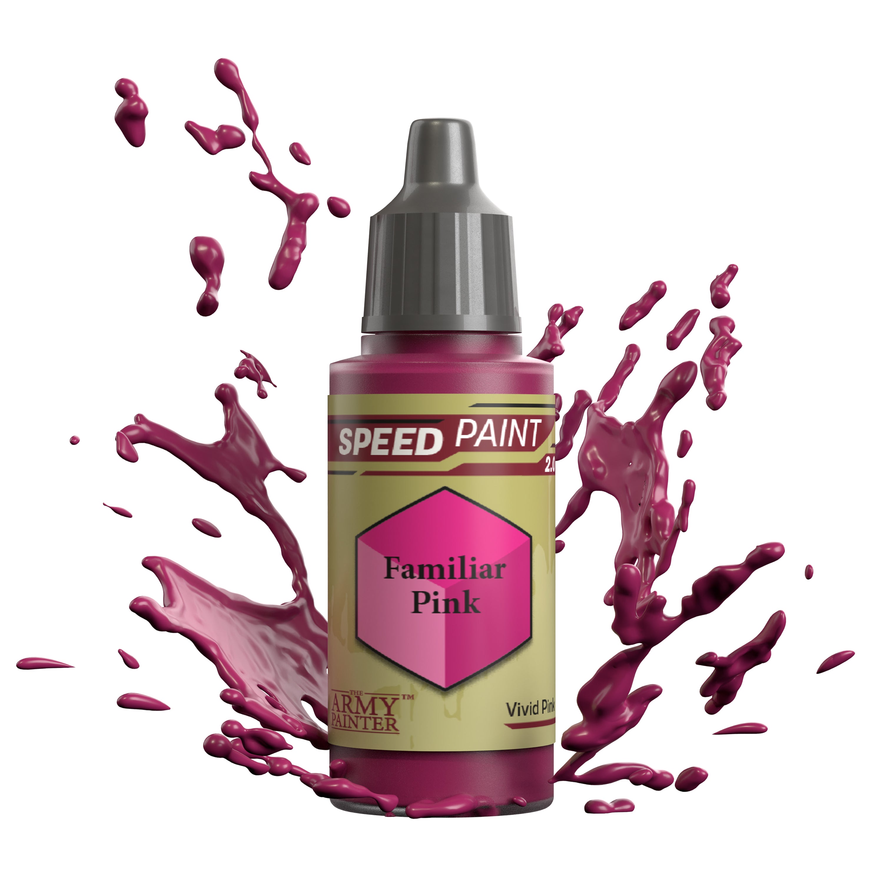 army-painter-speedpaint-familiar-pink-peinture-figurine-18-ml-rose-vif image 1