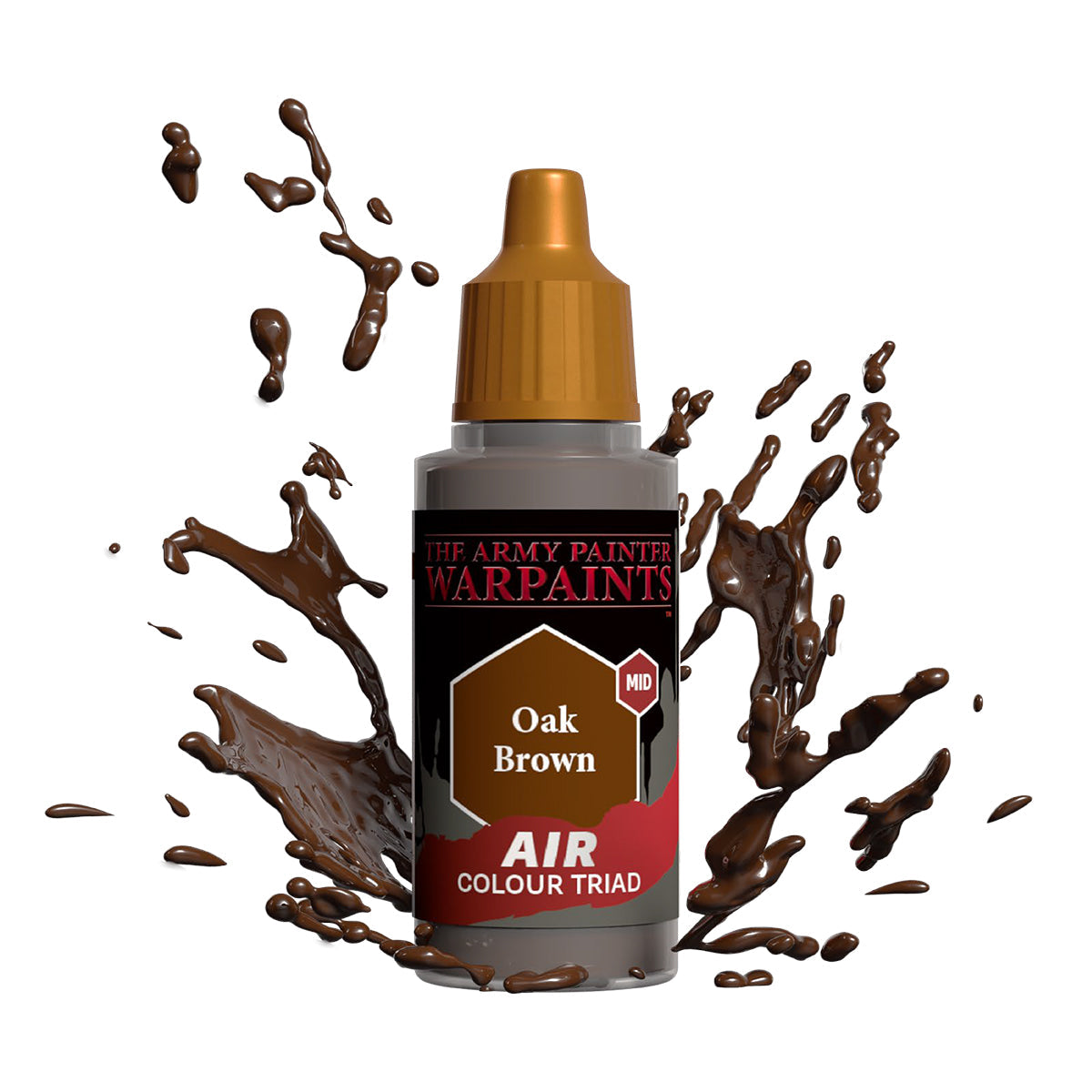 the-army-painter-warpaints-air-oak-brown-peinture-a-rographe-marron image 1