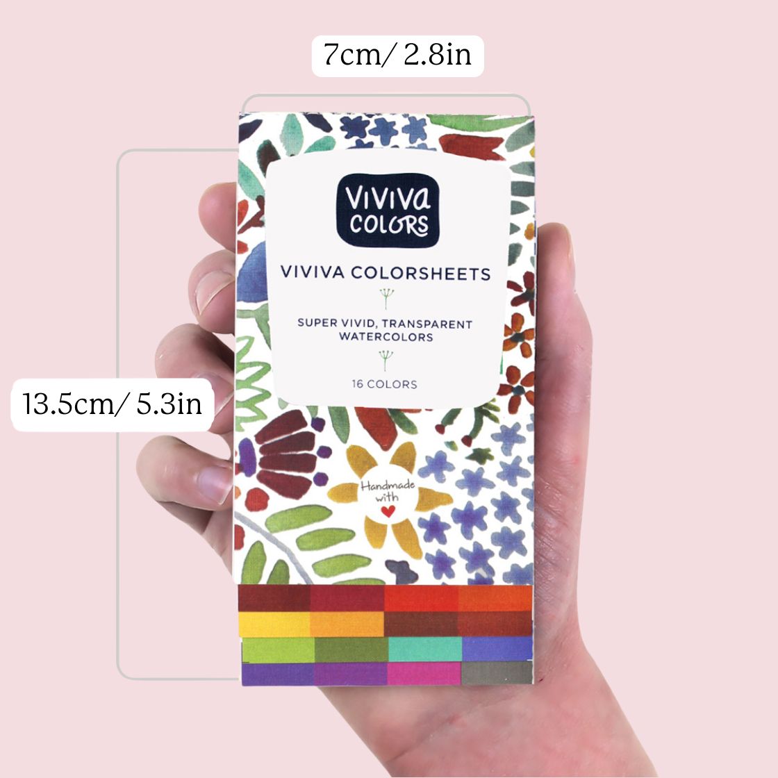 viviva-colorsheets-original-16-carnet-aquarelle-poche-16-couleurs image 3