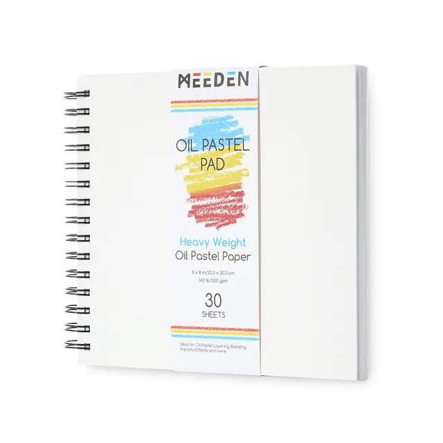 meeden-books-pads-bloc-pastel-huile-20x20-30-feuilles image 1