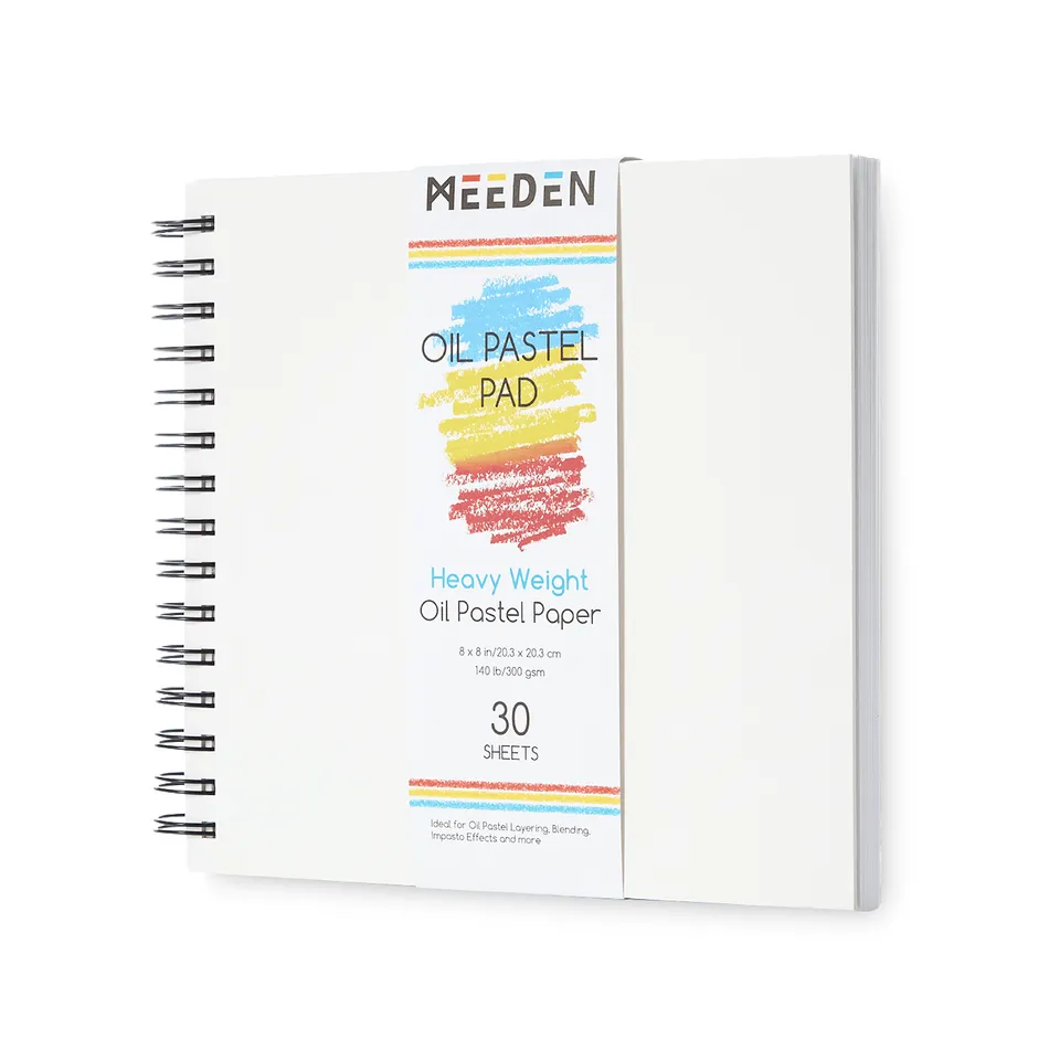 meeden-books-pads-bloc-pastel-huile-20x20-30-feuilles image 1