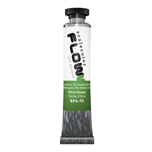 scale75-scalecolor-olive-green-peinture-huile-20ml-mate image 1