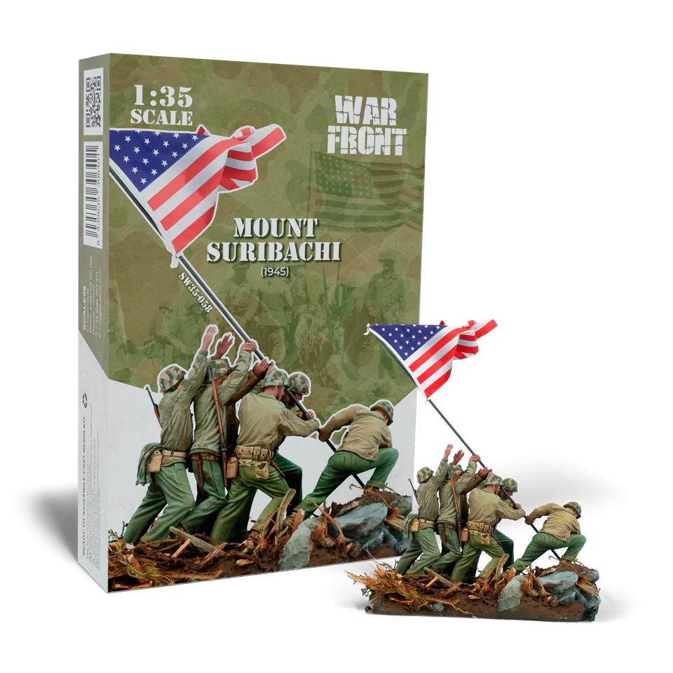 scale75-models-mount-suribachi-1945-figurine-1-35 image 1