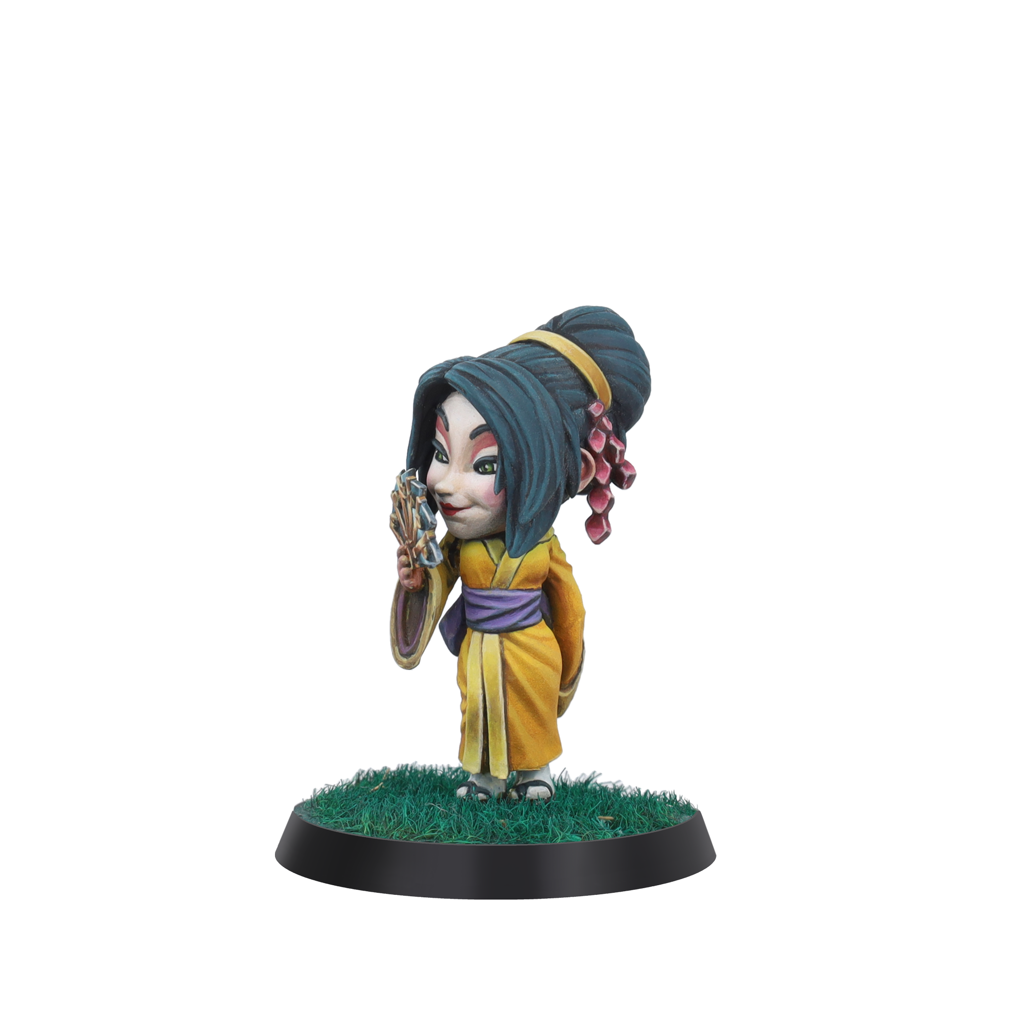 scale75-the-smog-riders-reiko-takeda-figurine-chibi-35mm-non-peinte image 8