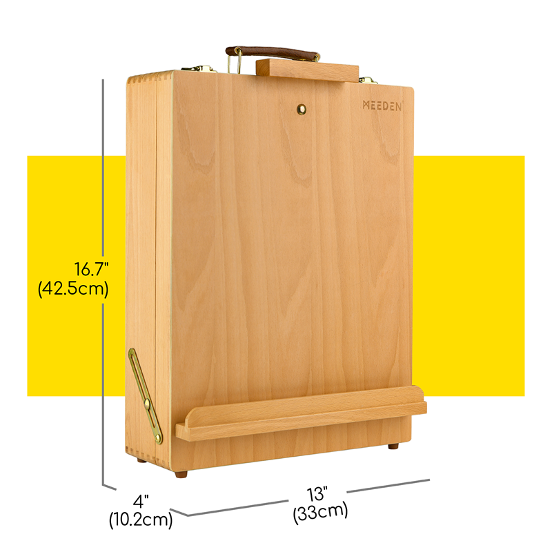 meeden-tabletop-easels-hbx-9a-chevalet-table-bois-coffret image 3