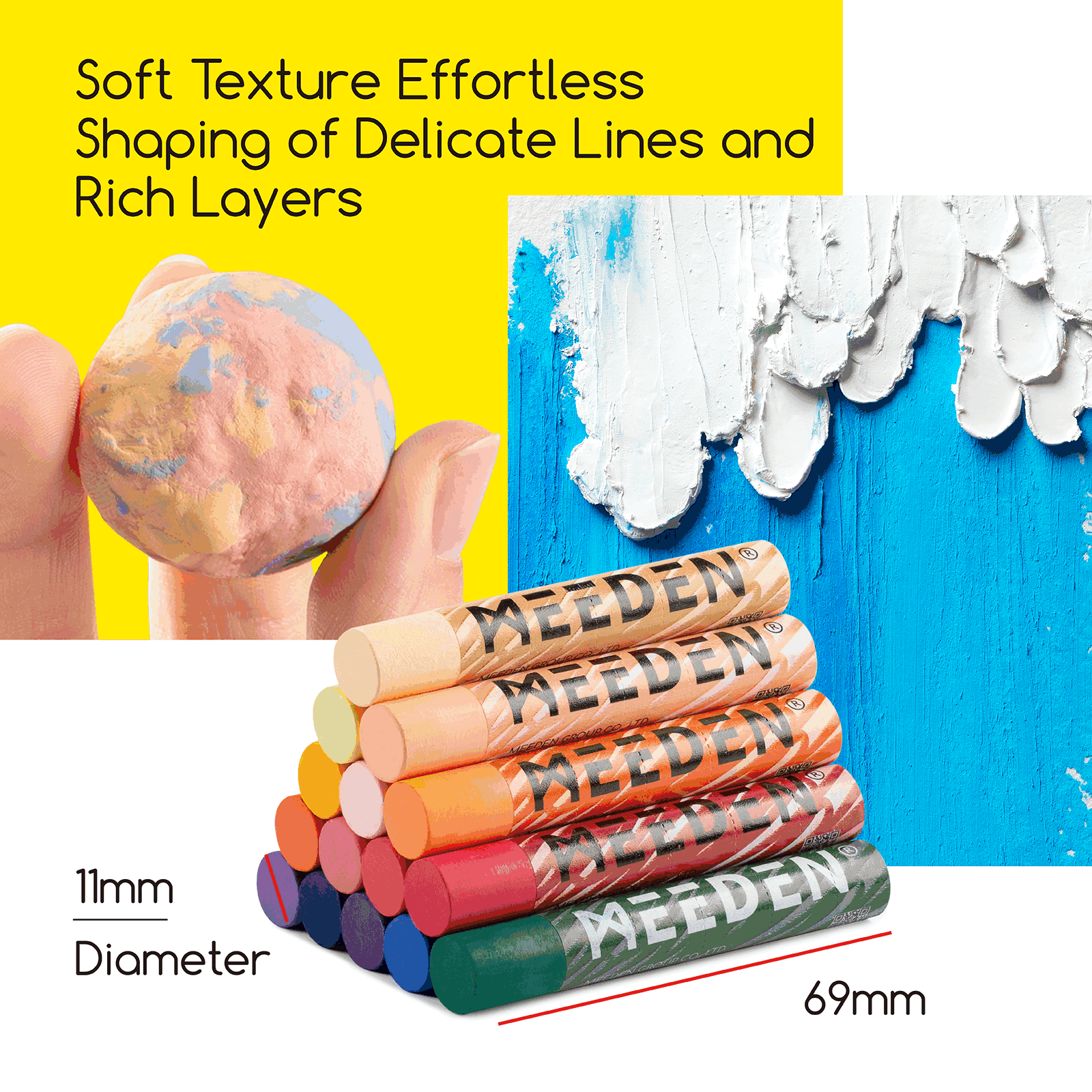 meeden-pastels-l-huile-144-couleurs-coffret-vibrant image 3