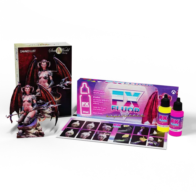 scale75-bundles-fx-fluor-experience-damned-lust-pack-peinture image 1