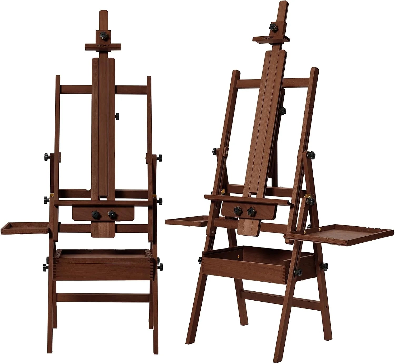 meeden-floor-easels-chevalet-h-tre-noyer-rangement image 8