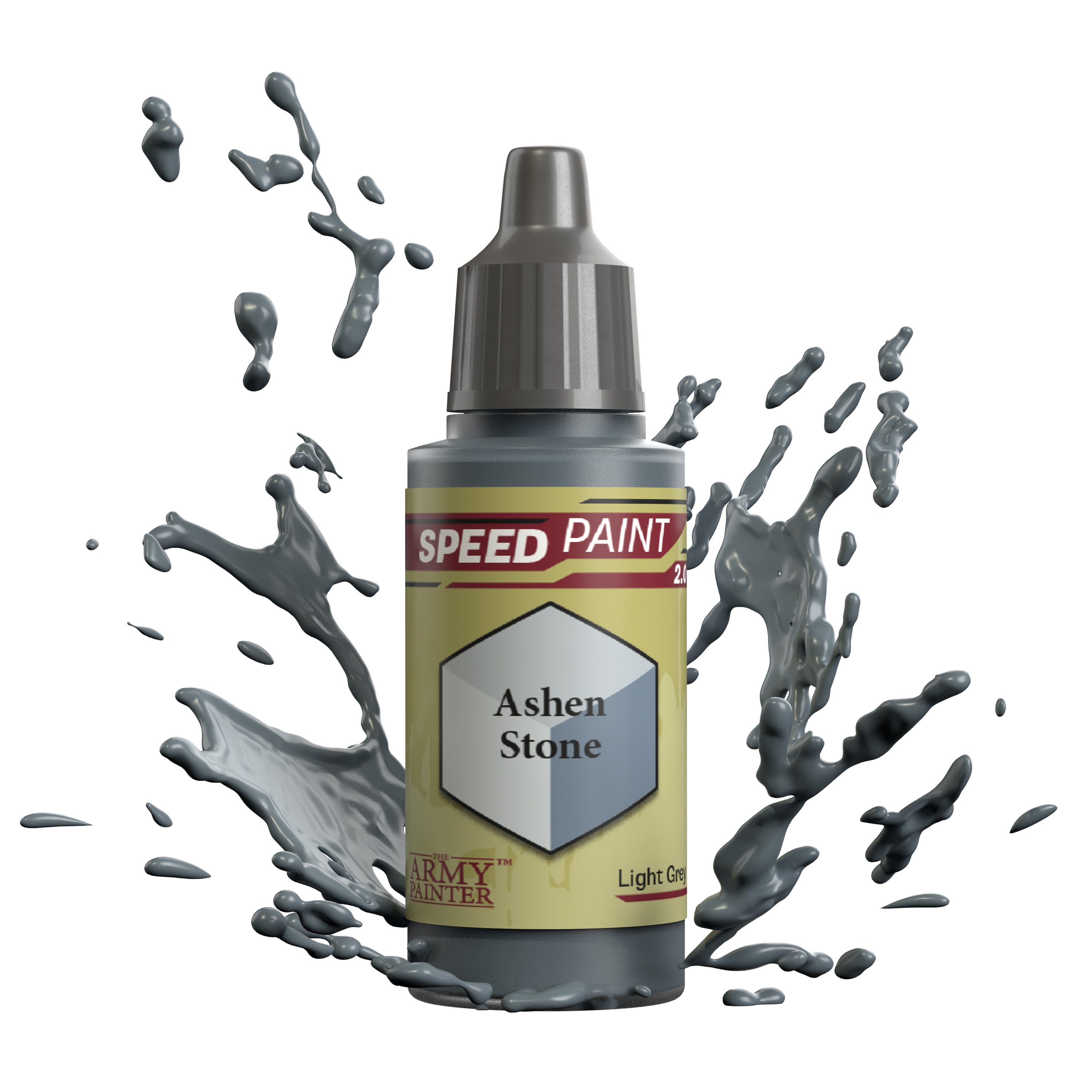 army-painter-speedpaint-ashen-stone-peinture-grise-18ml image 1