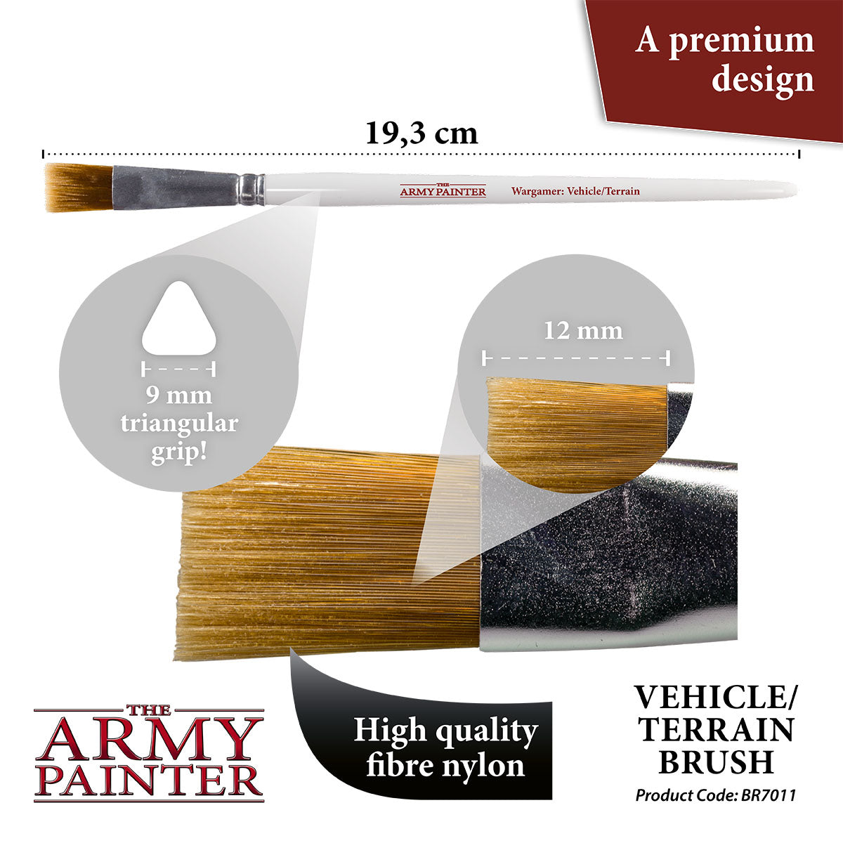 the-army-painter-wargamer-vehicle-scenery-pinceau-plat-brossage image 3