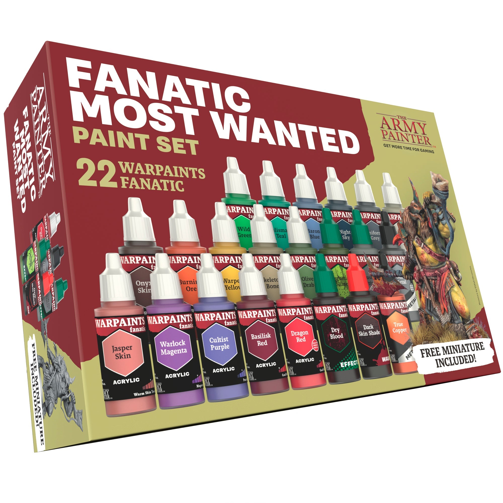 the-army-painter-warpaints-fanatic-most-wanted-set-22-peintures-figurine image 1