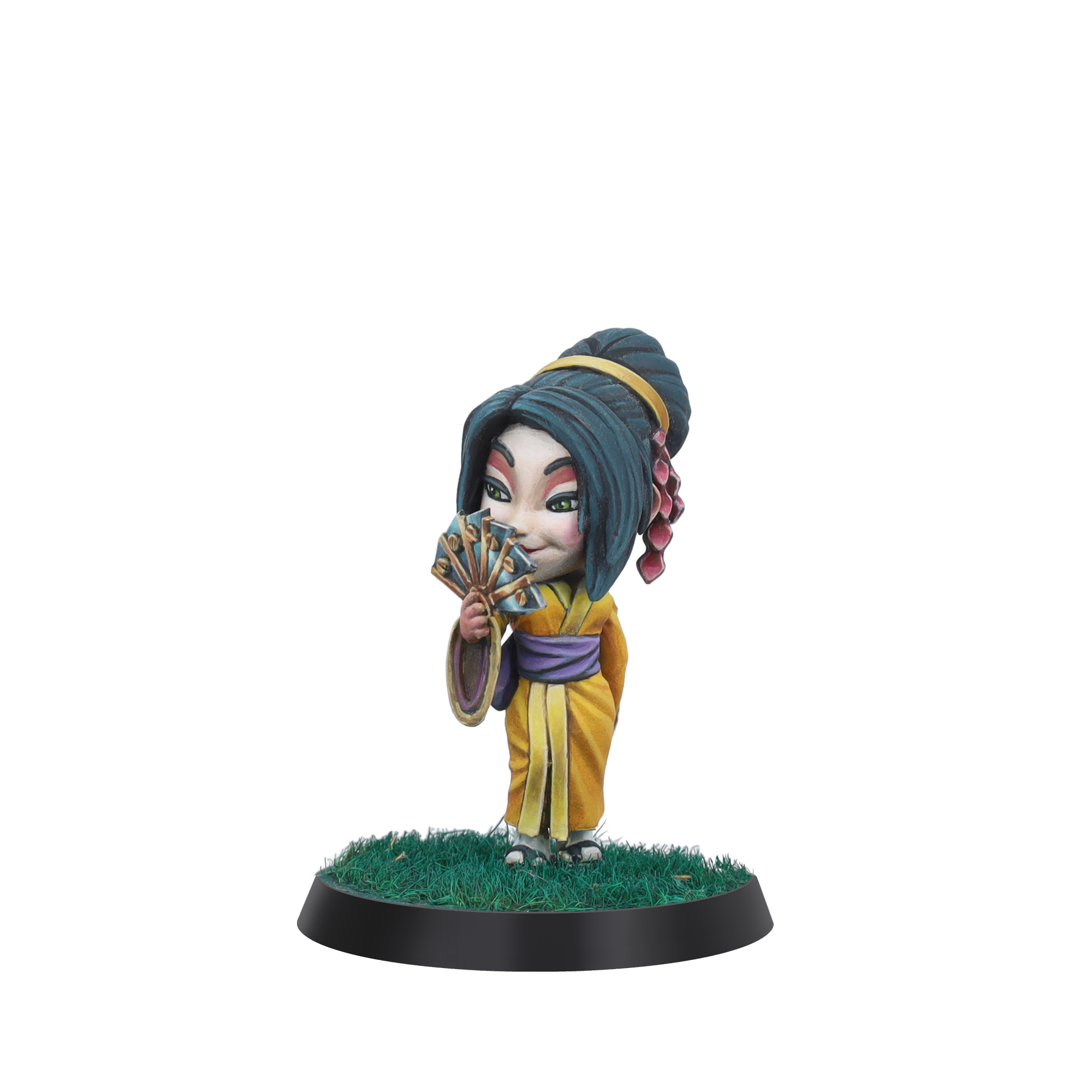 scale75-the-smog-riders-reiko-takeda-figurine-chibi-35mm-non-peinte image 6